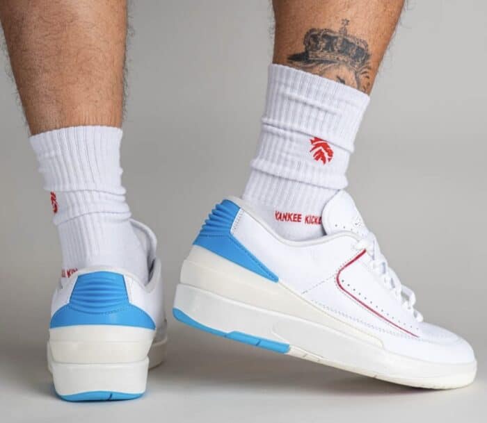 Air Jordan 2 Low UNC To Chicago DX4401-164