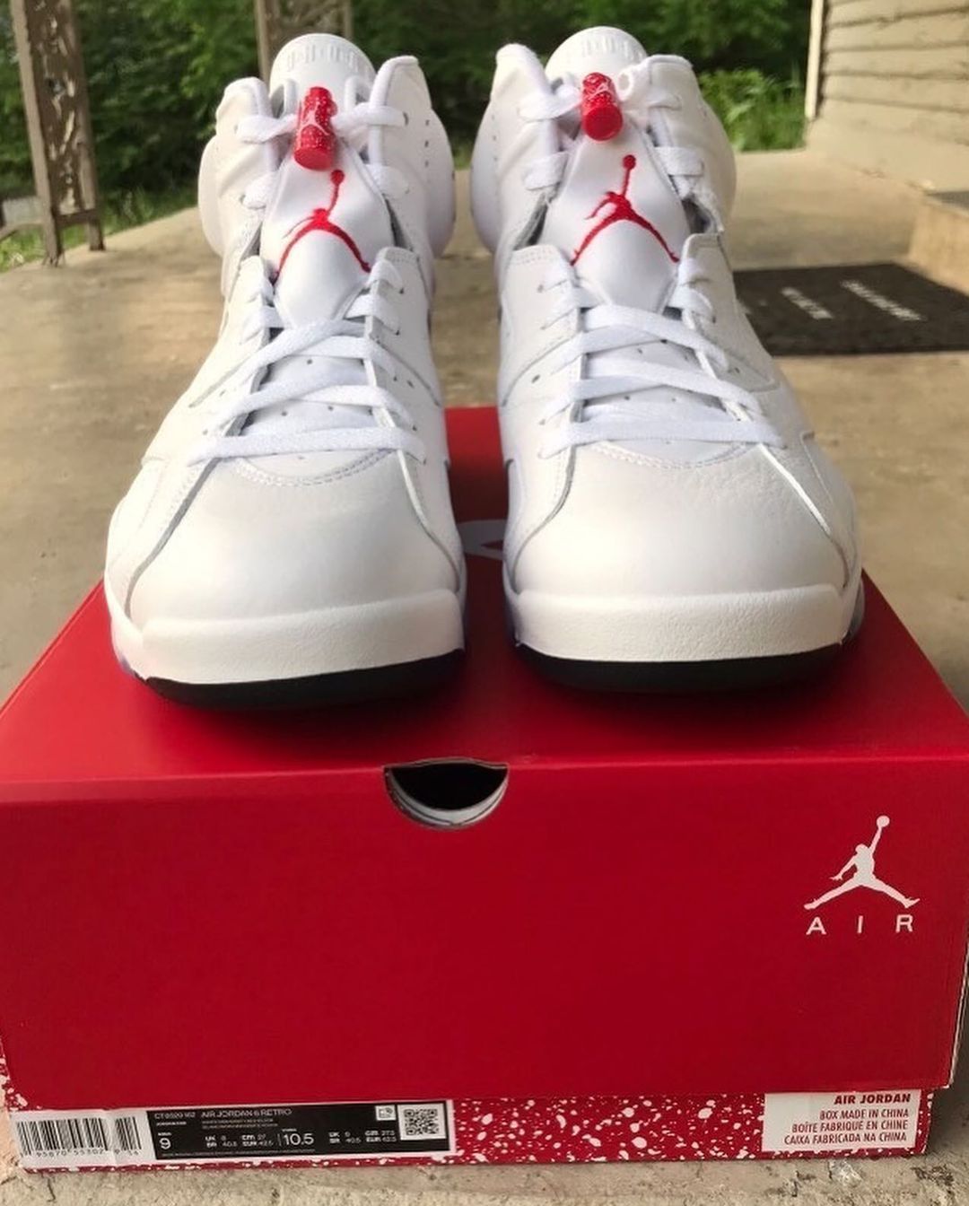 Air Jordan 6 Red Oreo CT8529-162