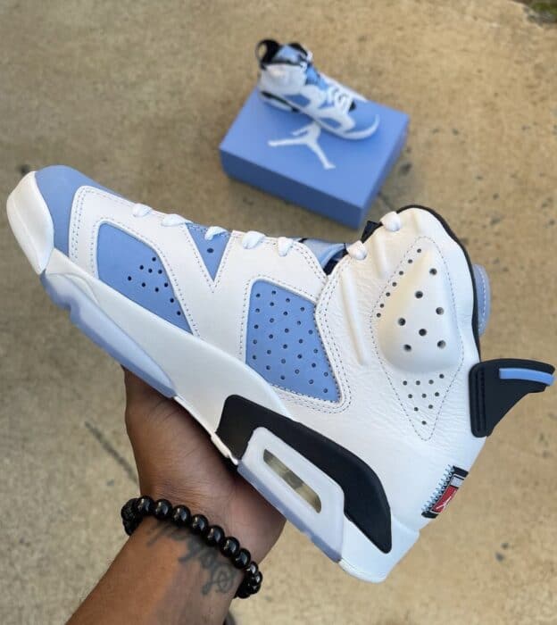 Air Jordan 6 UNC University Blue CT8529-410