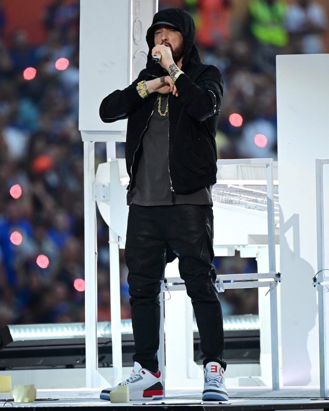 Eminem Air Jordan 3 Fire Red