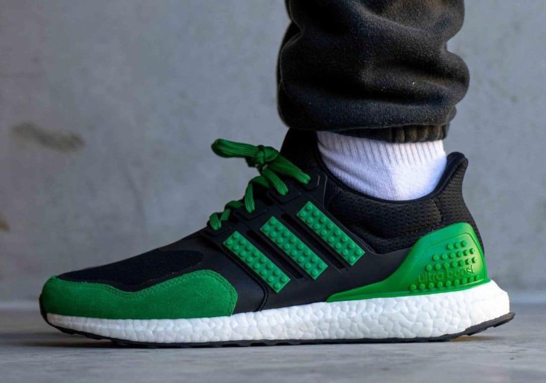 LEGO x Adidas Ultra Boost Black Green Sneakers