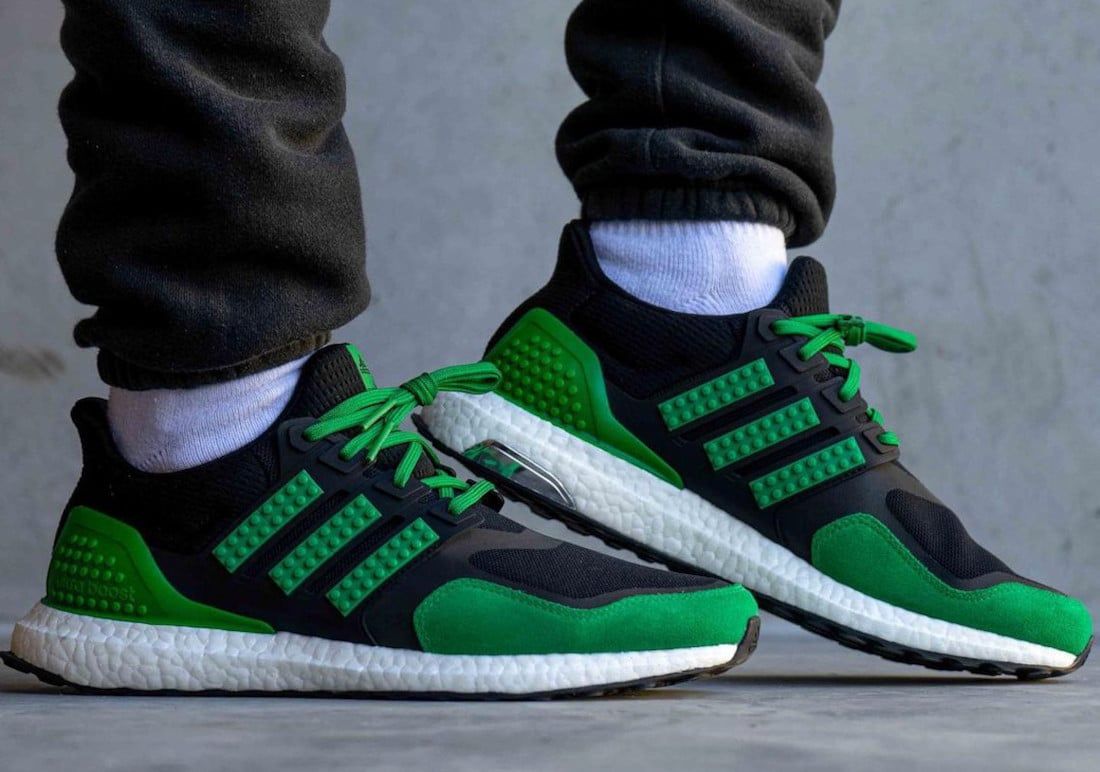 LEGO x Ultra Boost Black Green