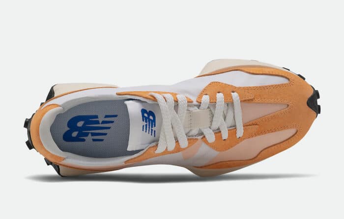 New Balance 327 White Orange WMNS