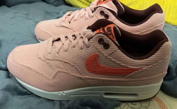 Nike Air Max 1 Corduroy Coral Stardust FB8915-600