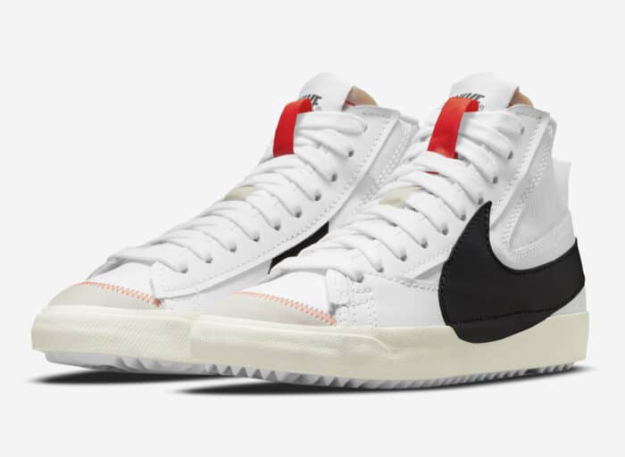 Nike Blazer Mid 77 Jumbo White Black Sneakers