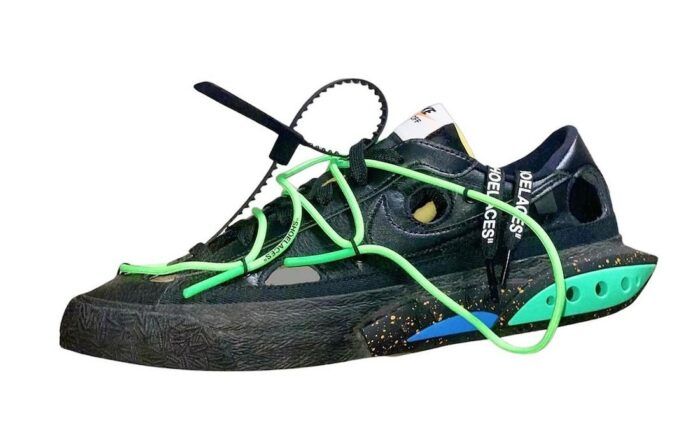 Off-White x Nike Blazer Low Black Green