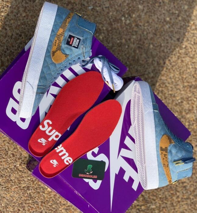 Supreme x Nike SB Blazer Mid