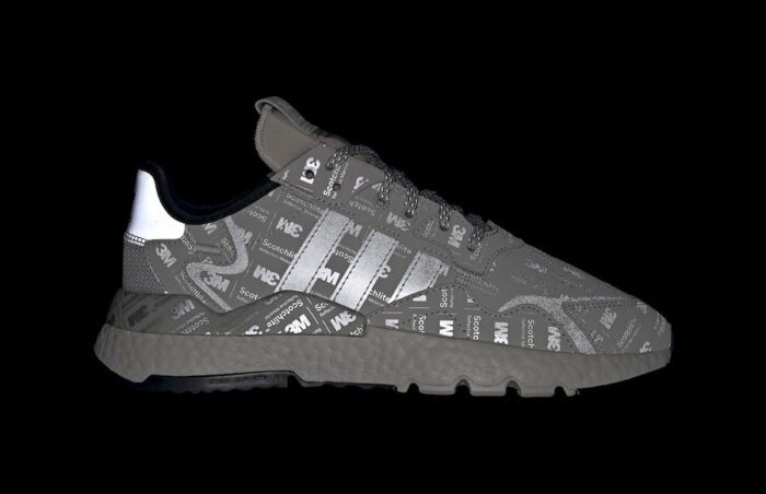 Nite Jogger Reflective Silver Grey