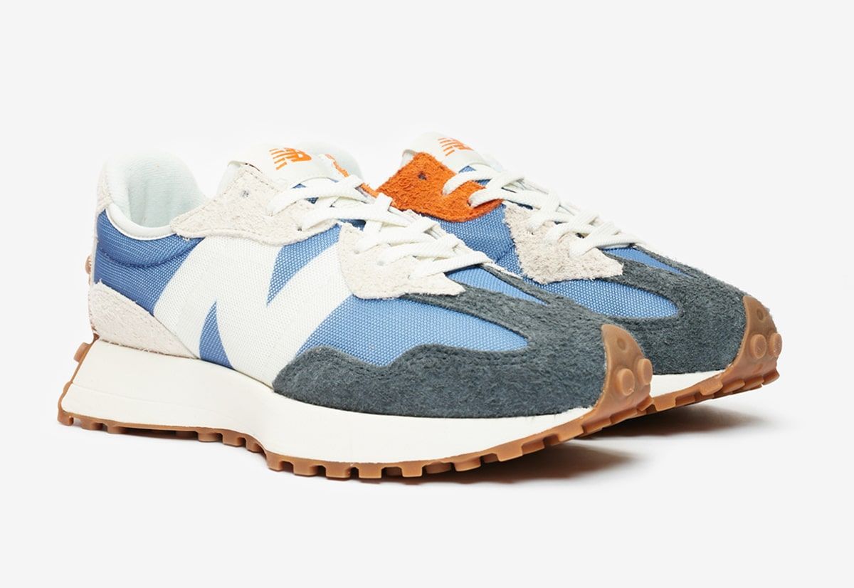 New Balance 327 Blue Grey zomer 2026