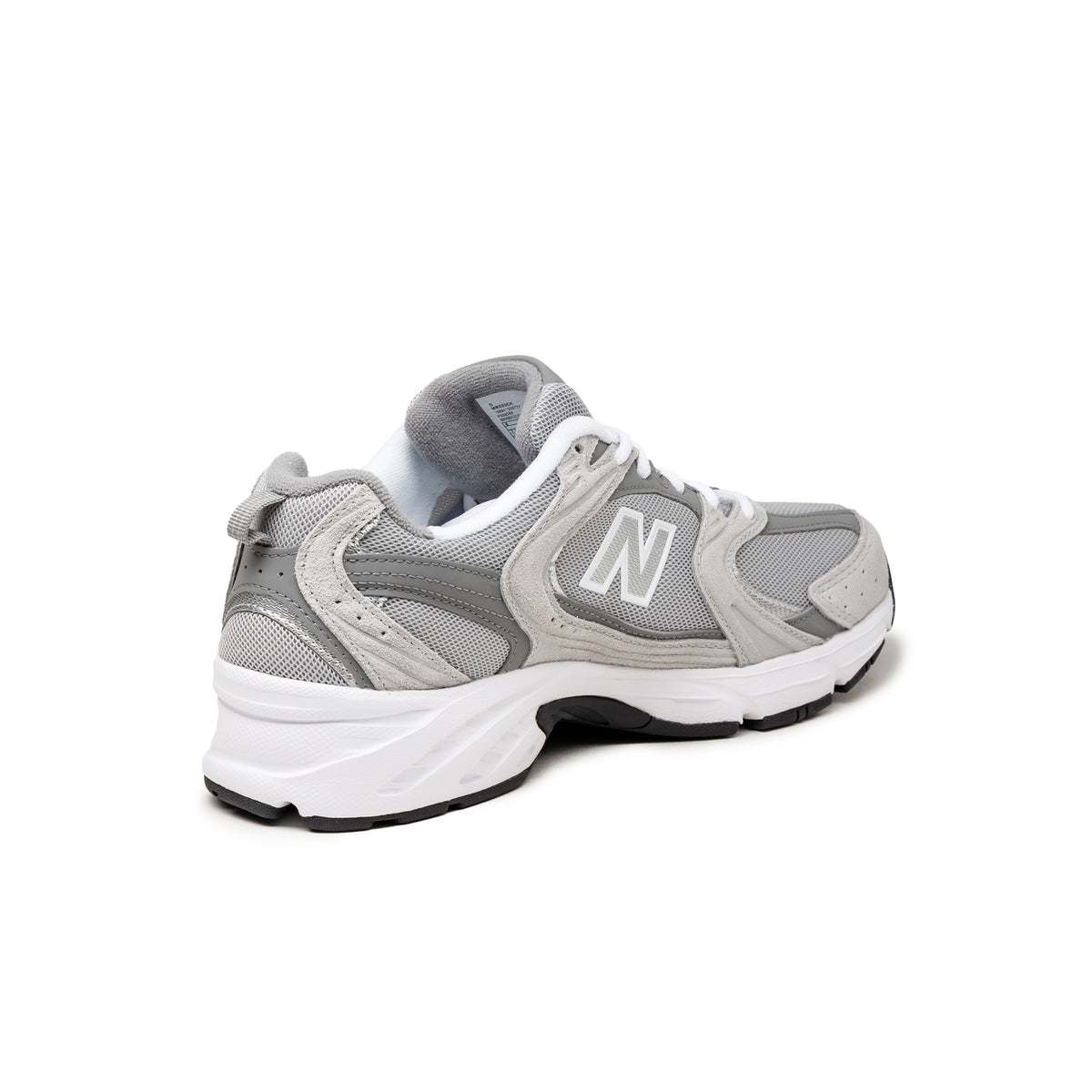New Balance 530 MR530CK hiel kwarthoek grijs zilver