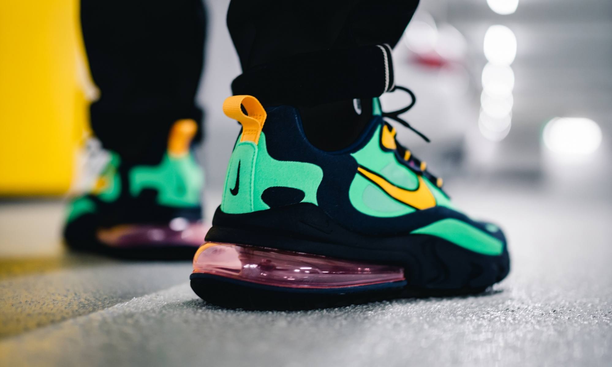 Nike Air Max 270 React Green Navy