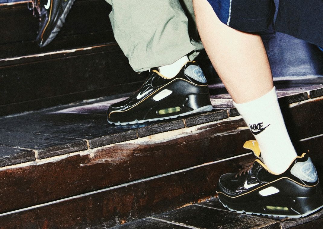 Nike Air Max 90 Mad 90 Tiempo colorway