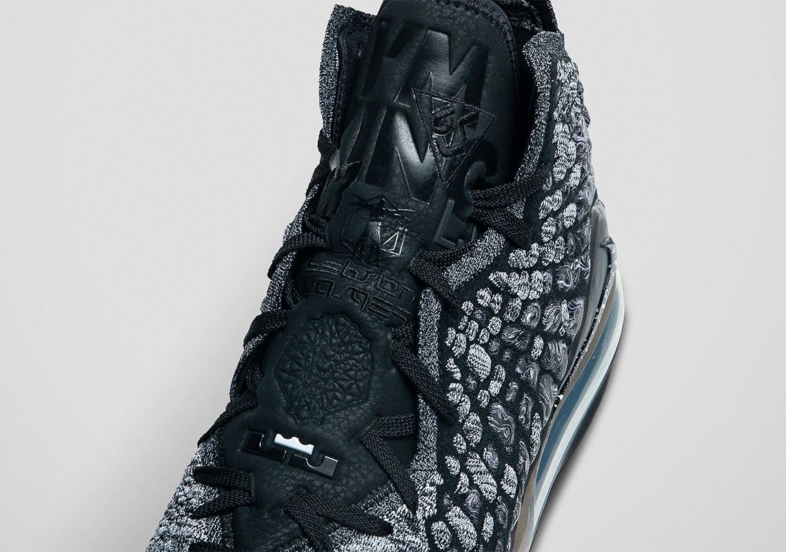 Nike LeBron 17 Black White