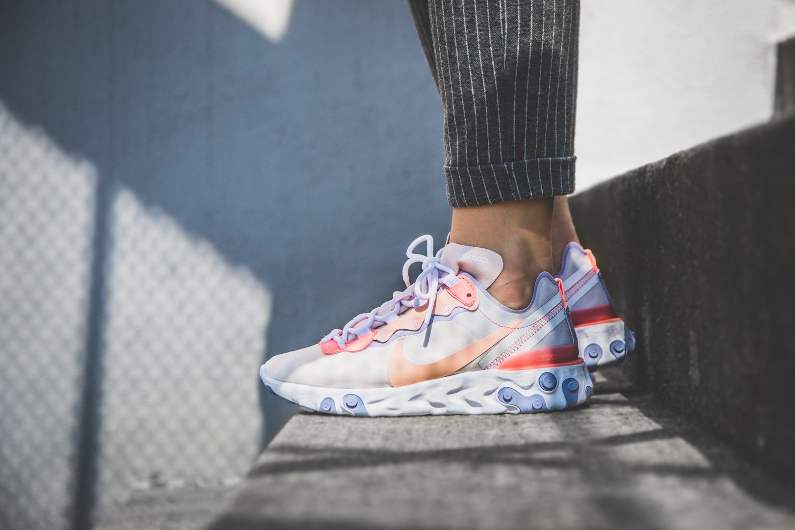 Nike WMNS React Element 55 Pale Pink