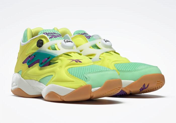 Pump Court Volt Green by Reebok