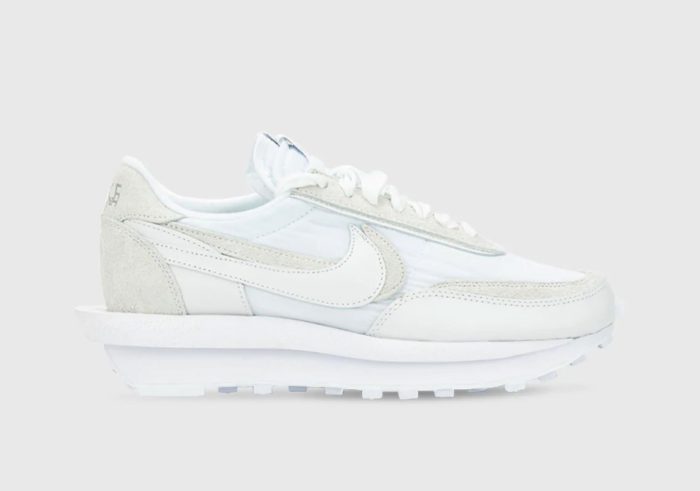 Sacai x Nike LD Waffle White Nylon