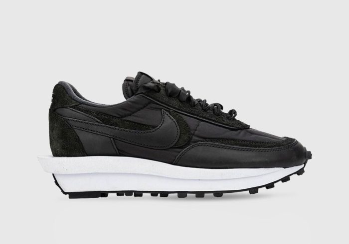 Sacai x Nike Waffle Nylon Black
