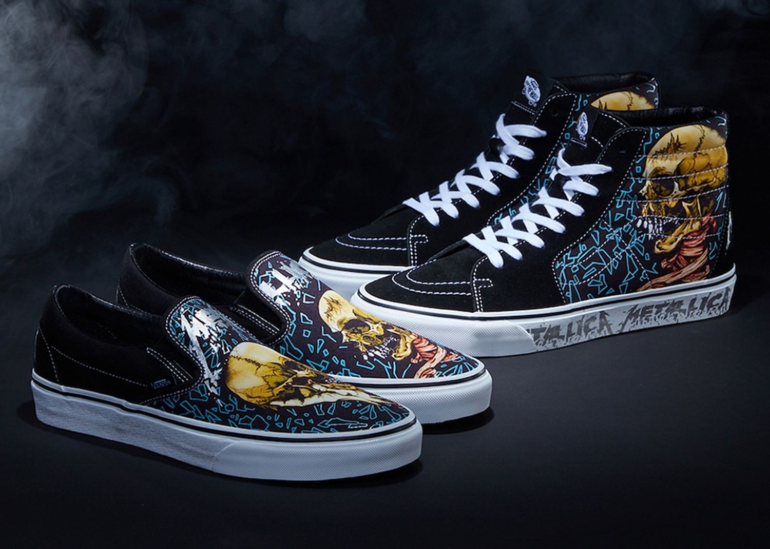 Metallica x Vans SK8 Hi