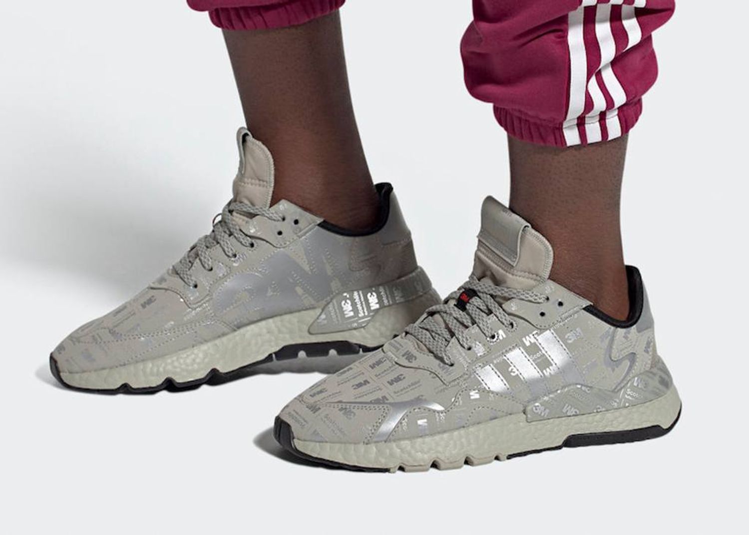Adidas Nite Jogger Reflective Silver Grey