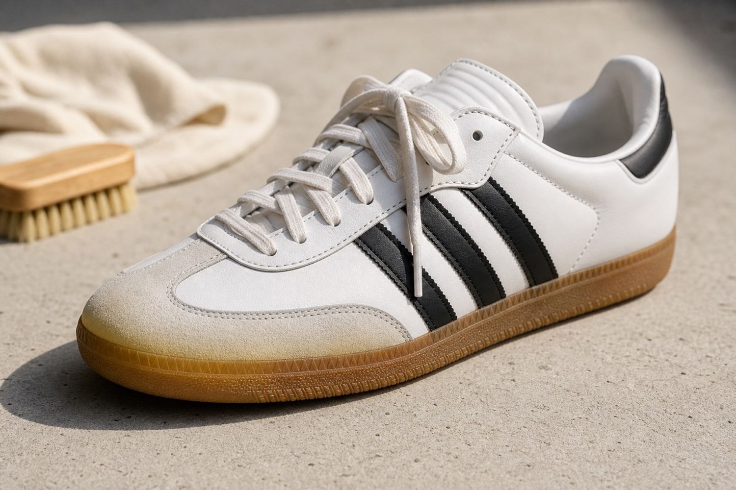 Adidas Samba sneaker met verkleurde gum sole