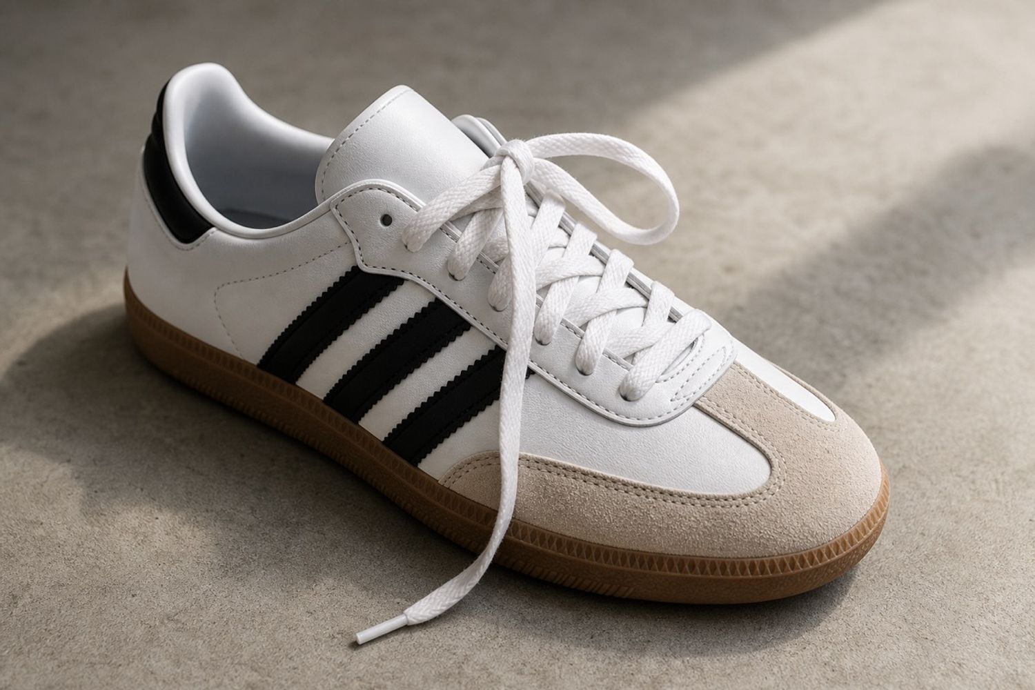 Adidas Samba met losgaande veters