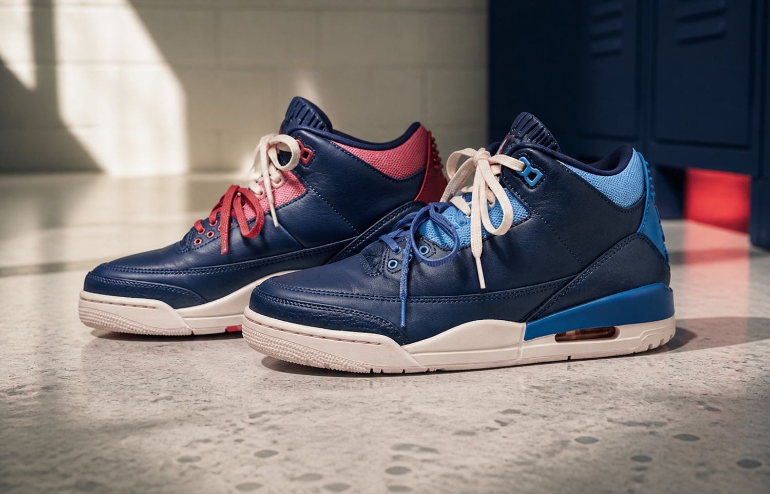 Air Jordan 3 Sport Renaissance in een kleedkamer