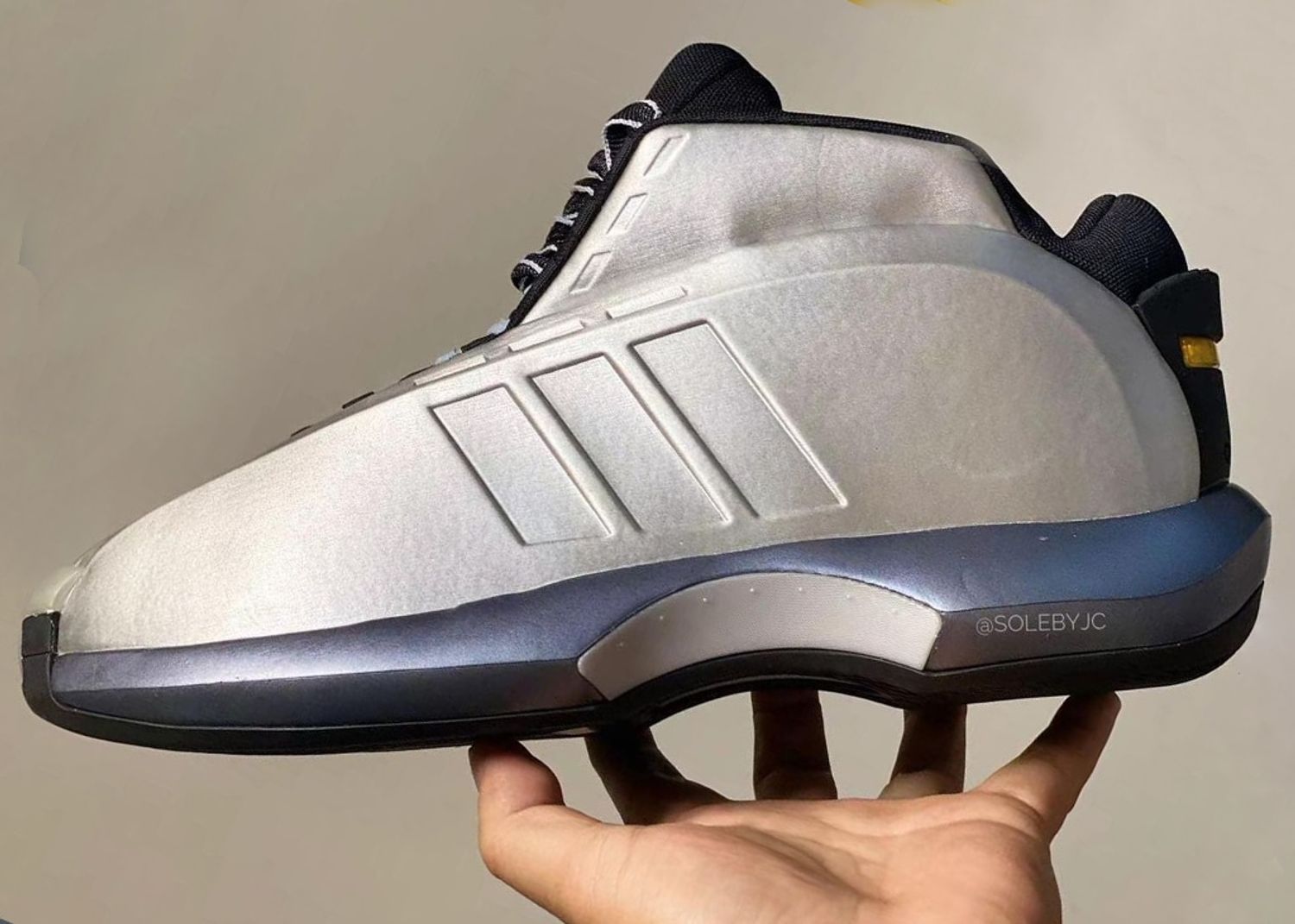 Kobe x Adidas Crazy 1 Metallic Silver