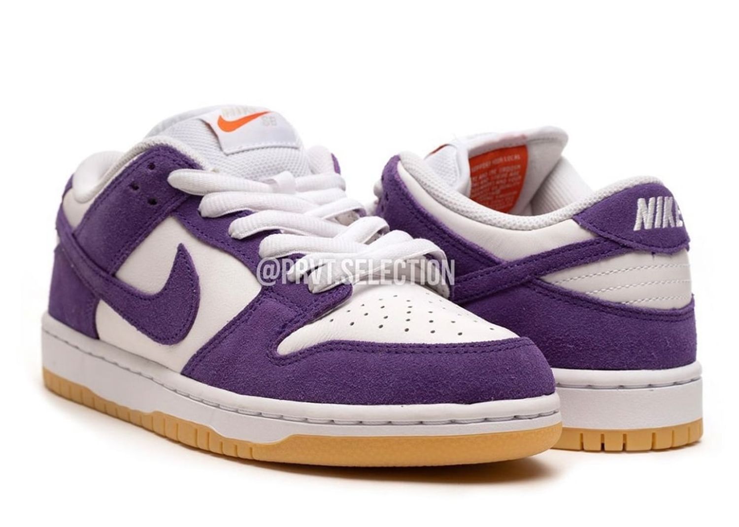 Nike Sb Dunk Low Purple Suede