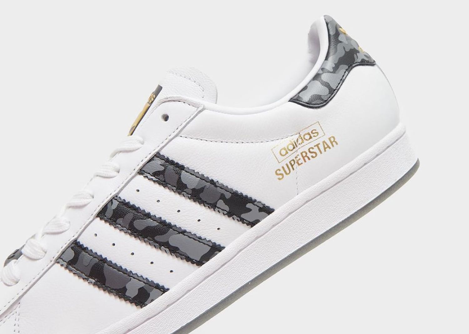 Adidas Superstar Grey Camo