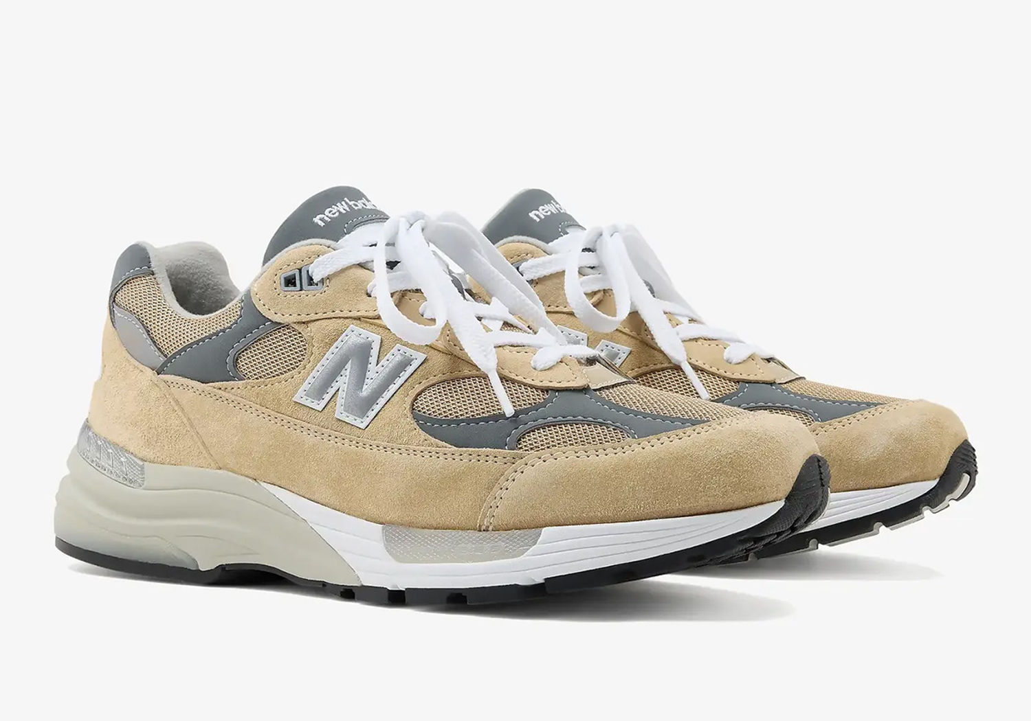 New Balance 992 Core Tan Grey U992TA zijaanzicht