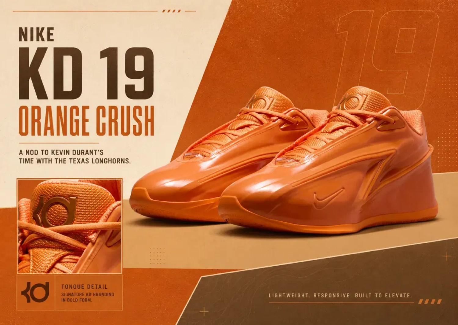 Nike KD 19 Orange Crush