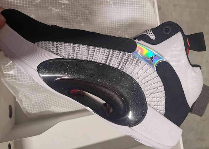 Air Jordan 35 White Black Red