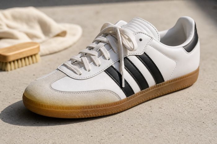 Adidas Samba sneaker met verkleurde gum sole