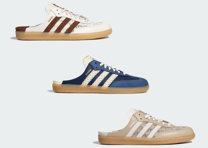 adidas Samba Mule Off White zomer 2026