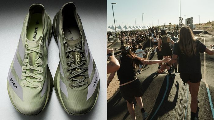 adidas x Satisfy Adizero Adios Pro 4