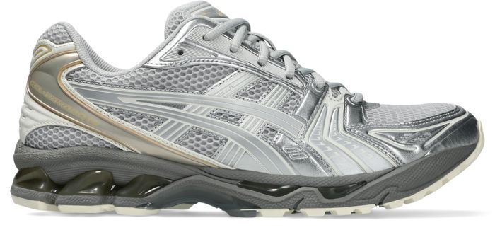 ASICS Gel Kayano 14 Concrete Pure Silver zijaanzicht