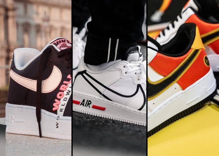 drie van die Nike AF1