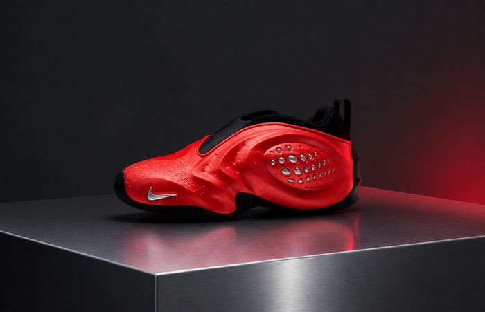 Nike First Sight Shadow in Light Crimson en Metallic Silver