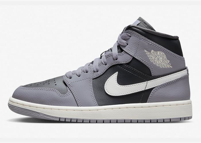 Air Jordan 1 Mid Cement Grey