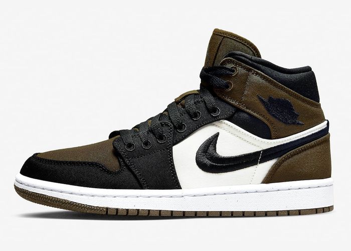 Air Jordan 1 Mid Olive