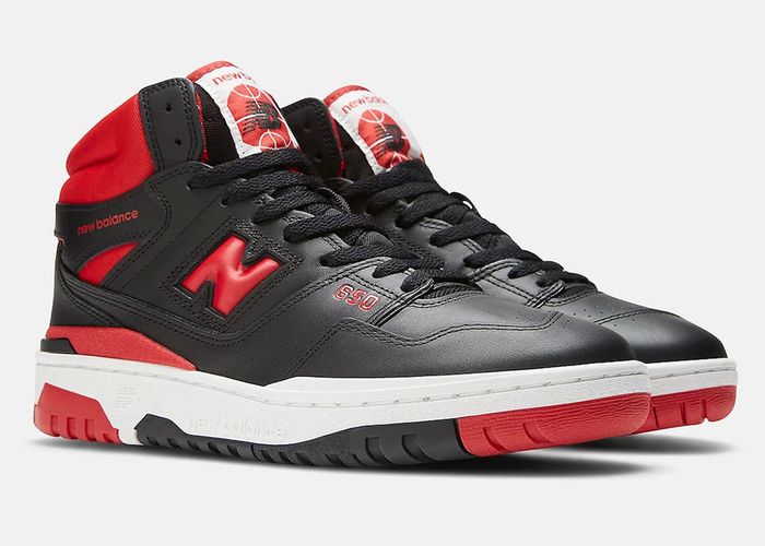 New Balance 650 Bred Black Red White