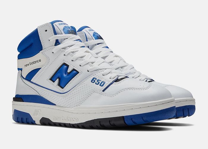 New Balance 650 White Blue