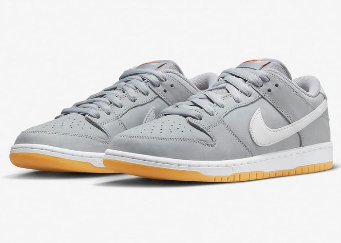 Nike Sb Dunk Low Wolf Grey Gum