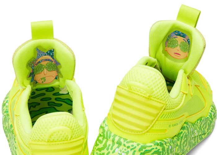 Rick and Morty x Puma RS X Safety Yellow