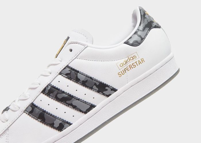 Adidas Superstar Grey Camo