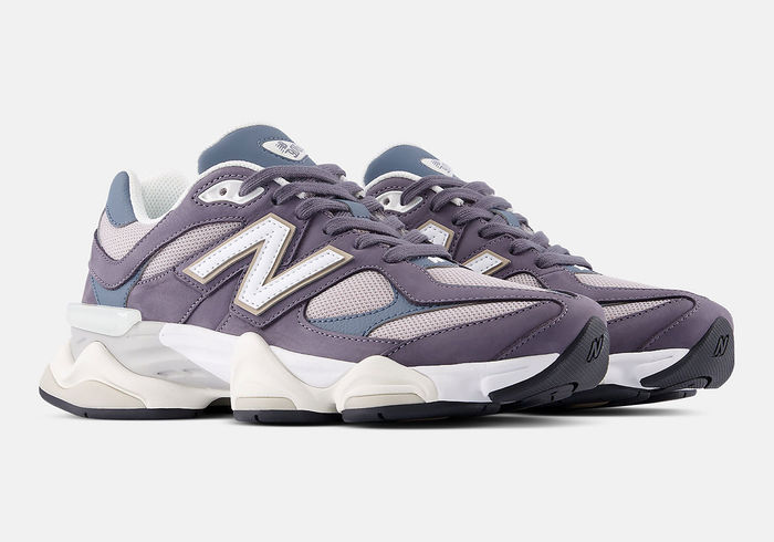 New Balance 9060 Neptune Grey Shadow Blue zijaanzicht