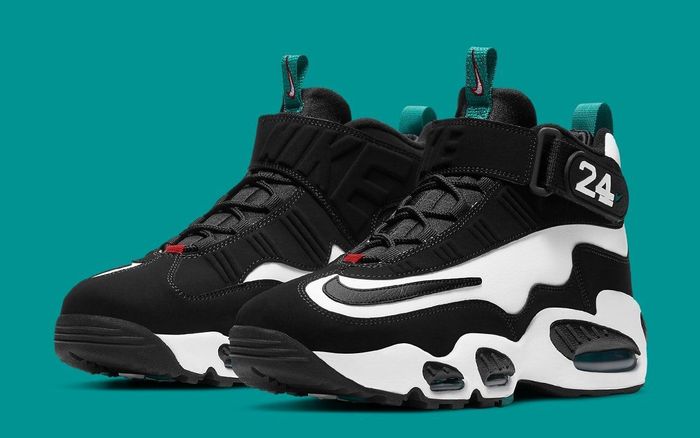 Nike Air Griffey Max 1 Freshwater 2026 in White Black Fresh Water Varsity Red colorway