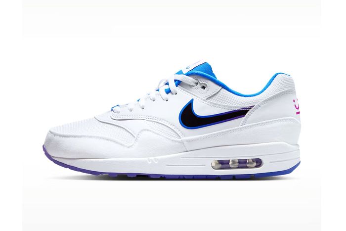 Nike Air Max 1 City Connect Kansas City Royals zijaanzicht