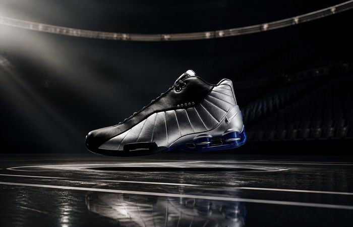 Nike Shox BB4 Black Metallic Silver