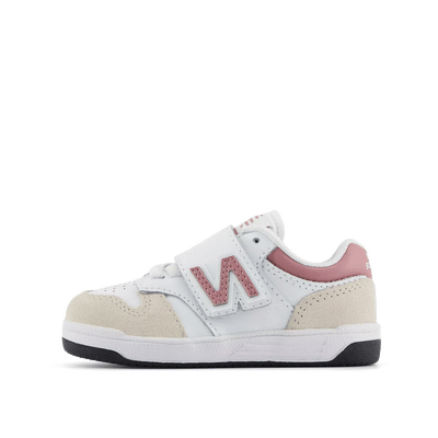 New Balance B480 NEW-B "White/Pink" | IB4802XW